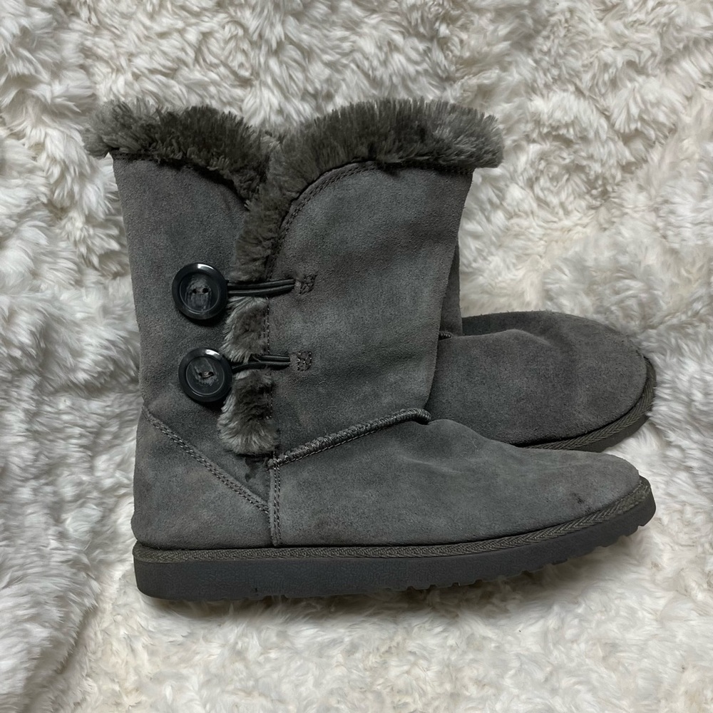 Ugg boots. In style very comfy